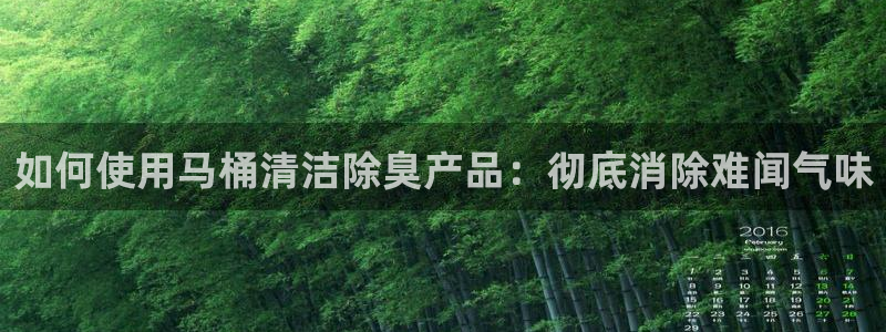尊龙人生就是博登录：如何使用马桶清洁除臭产品：彻底消除难