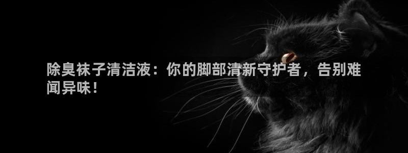 尊龙凯时下载人生就是博：除臭袜子清洁液：你的脚部清新守护